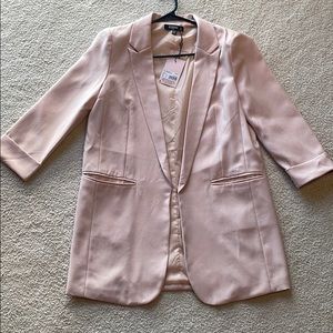 Tall light pink Boyfriend Blazer